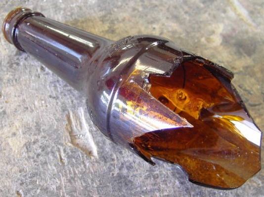 Chaos as man catches wife red-handed with b0yfriend, hits chikomba on mouth with beer bottle