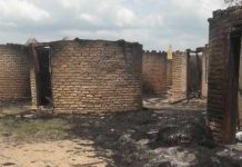 3 people burnt beyond recognition after their bedroom hut was locked from outside and set on fire