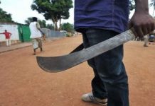 Horror as man slashes friend with machete, leaves him fighting for life for refusing to buy him beer