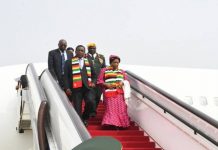 JUST IN: President Mnangagwa returns home from UN General Assembly