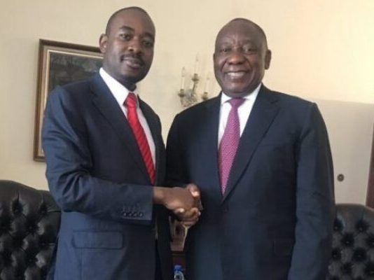 PAKAIPA: CCC’s bold diplomatic moves create political waves…As Chamisa courts regional leaders