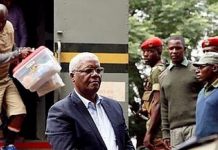 JUST IN: Former Cabinet Minister Ignatius Chombo heaves a sigh of relief