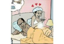 Sad scenes as man butchers wife with iron bar after suspecting her of infidǝlity