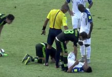 The horrific injury suffered by Luis Garrido