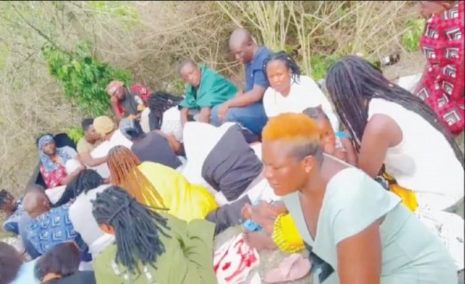 WATCH VIDEO: Chaos as Zimbabweans nearly exchange blows at sangoma’s shrine in South Africa