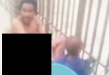 Nakǝd man causes stir at Gogo Mashasha’s house, dumps baby in her yard – It’s Grant’s child