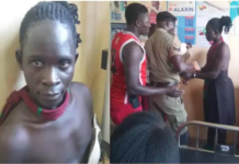 PIC: High drama as magistrate gets caught wearing wig and dress while taking exam for his girlfriend