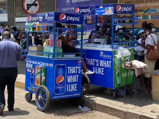 Violence erupts as vendors clash in chaotic dispute over Pepsi vending cart