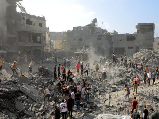 Israeli attack on Palestinian tents in Rafah spurs international outrage as death toll reaches 45