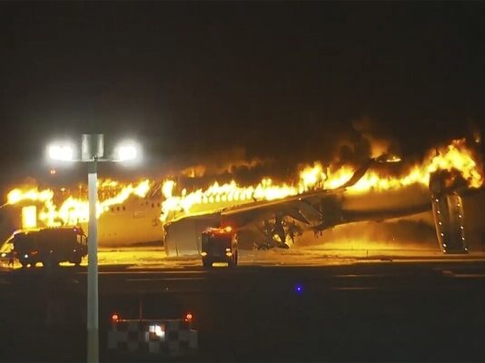 Tragedy Strikes: Horror unfolds as 2 planes collide on runway at airport