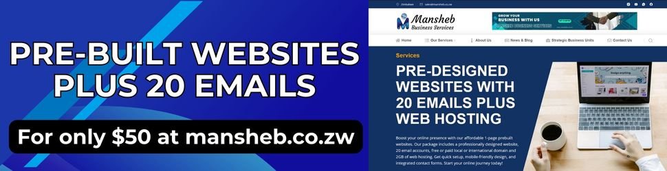 Affordable Web design in Zimbabwe