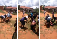Police hunt for women who were filmed bashing a woman for having an affair with a married man