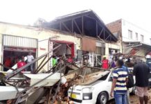 Woman crushed to death, 6 injured and cars damaged as building collapses in Harare CBD