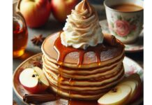 Start your day with a sweet surprise: Irresistible apple pancakes for breakfast