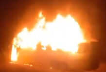 DISASTER: 7 burnt to death, 14 injured as bus carrying Anglican church members catches fire