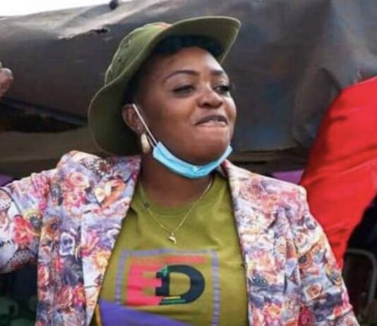 PLAYING WITH FIRE: Minister Tatenda Mavetera in trouble for leading a song mocking General Chiwenga at Heroes Acre