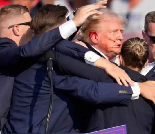 American elections get dirty as Donald Trump survives assassination attempt at rally: Shooter misses his head, hits his ear