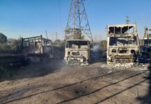 Disaster as mysterious fire destroys 12 vehicles at Southerton Police Station (WATCH VIDEO)