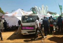 Another accident at Harare Agricultural Show: 2 badly injured as Kombi crashes into Kambucha stand