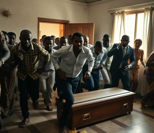 Kombi driver mysteriously collapses and dies… Mahwindi dump coffin at his uncle’s shop while singing “Ndimi makauraya”