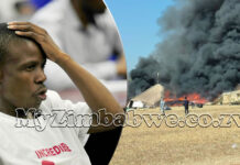 Prophet Mboro’s church burnt to ashes after he threatened to kill teachers with pangas and AK47 guns (WATCH VIDEO)