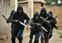 Popular vendor stabbed multiple times by 6 robbers until he dies, Last week a popular barber was stabbed to death by 6 men