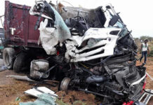 Driver flees as Nissan VN200 and Shacman truck head-on accident kills 8 people on the spot: Police release names of the deceased