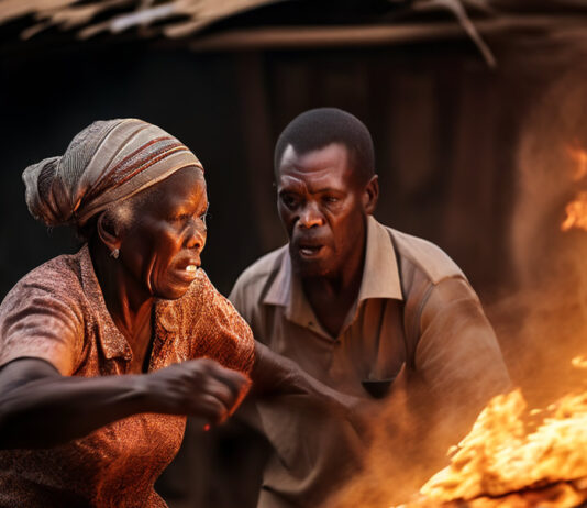Chipinge man from hell burns gogo beyond recognition and crushes her 4-year-old niece’s skull over stolen blanket
