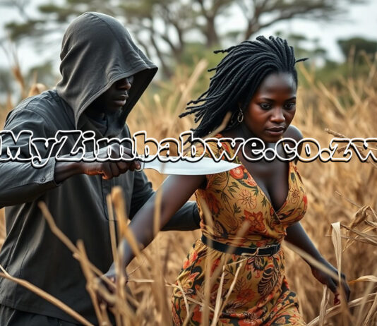 4 men take turns to have bush lula lula with a woman coming from a funeral