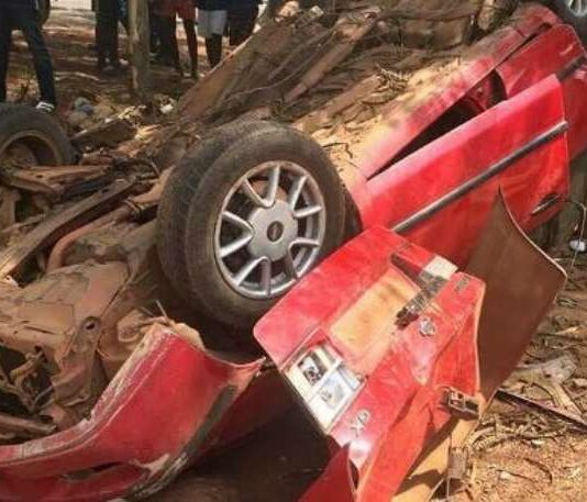 Disaster after playing Fast and Furious in real life: 5 people die as speeding car ploughs into pedestrians and overturns