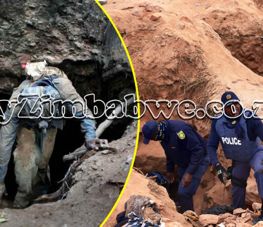 Zimbabwean miner trapped and burnt to death in South African police’s Operation Vala Umgodi raid