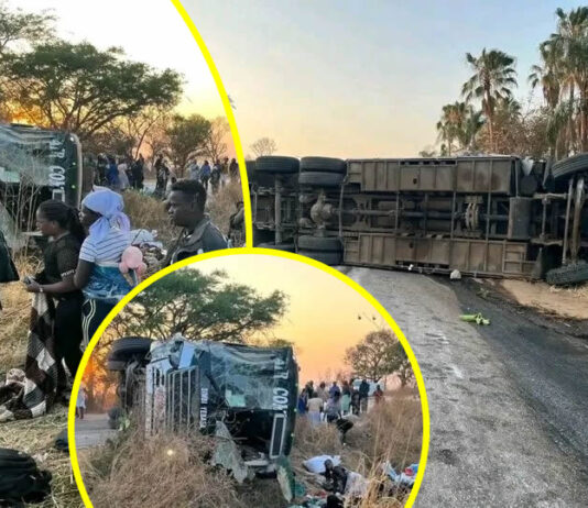UPDATED: Speeding Bolt Cutter bus accident near Karoi kills 1, injures 18 and 4 of them are in critical condition