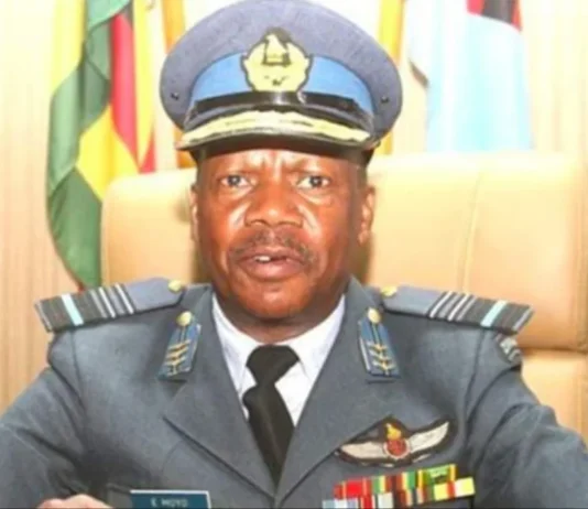 Former Air Force of Zimbabwe Commander, Retired Chief Air Marshal Elson Moyo survives car accident
