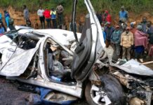 9 people die in accident as mushikashika hits a stray cow, loses control and collides head-on with a Land Cruiser