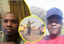 Here are faces of 2 Harare traffic police officers who were recorded on video collecting bribes from every kombi and mushikashika