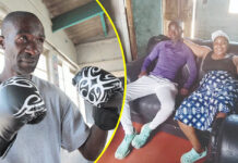 Former boxing champion Arifonso ‘Mosquito’ Zvenyika’s wife cheats and flees, chikomba tells him to and hang!