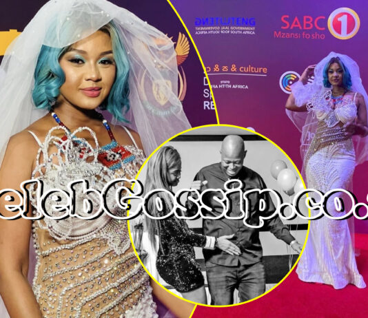 Babes Wodumo’s white wedding with her late husband Mampintsha at SAMAs steals the show