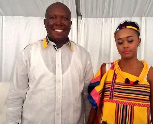 Julius Malema is divorcing for the SECOND time?… Deletes wife’s photos on his social media account, to keep matrimonial house