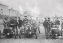 The legendary Paris-Rouen motor race
