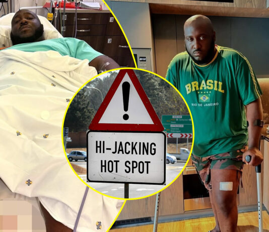 Popular Nigerian DJ Big N (Nonso Ajufo) shot by 6 armed robbers in South Africa while trying to flee, loses US$114,000 in seconds