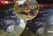 Movie-style accident: Police officer is battling for life in hospital after being hit by a train while chasing a kombi