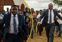 Rusape General Hospital boss bashed by angry mourners and church members after giving a wrong funeral speech