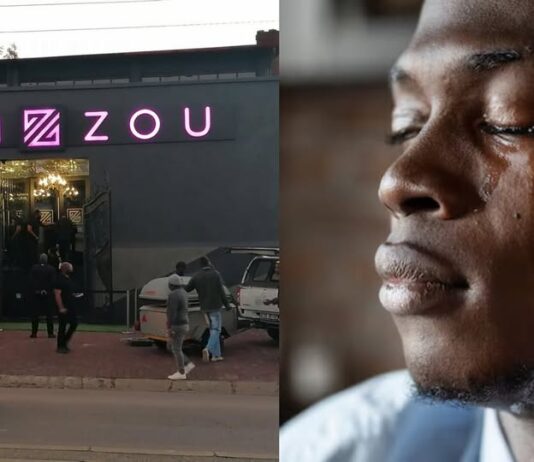 New video shows a man begging not to be killed during a disturbing torture incident inside the notorious Zanzou nightclub