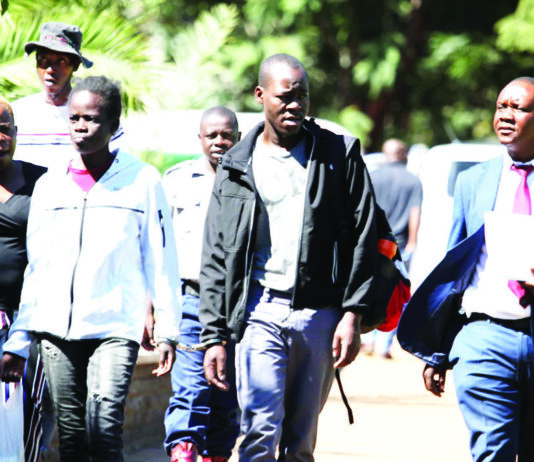 Kuwadzana runaway killer couple John Zvivi and Alister Sibanda in court for murder after extradition from South Africa