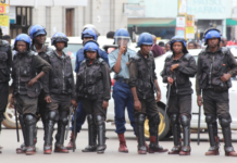 Government deploys heavy anti-riot police across the country as Cde Bombshell Blessed Geza organises 31 March nationwide protests