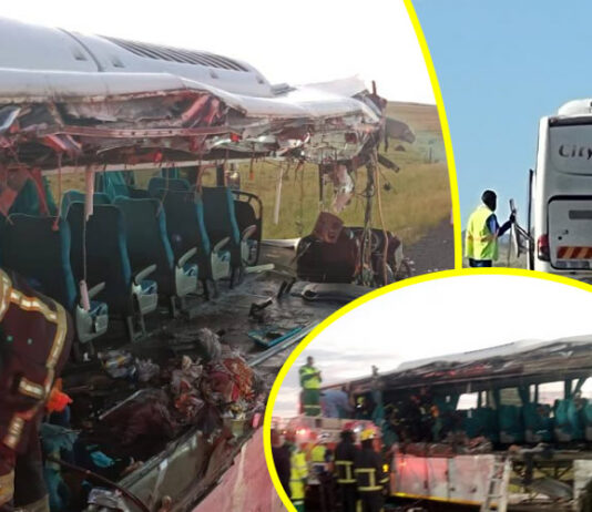 Horrific City to City bus and Truck accident kills 10 people…. 2 families wiped in a deadly head-on crash (SEE PICS)