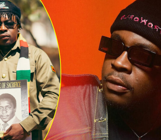 Holy Ten’s wife and family members flee for their dear lives as the rapper’s behaviour spirals out of control, breathes fire at President Mnangagwa’s sons