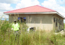 Zvipoko play soccer on roof top of a Seke house that was built on old graves, dead people’s voices demand respect and attention