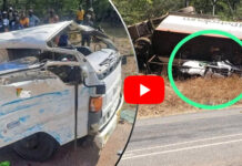 12 people killed in horror Kwekwe accident as fuel tanker collides head-on with mushikashika and traps its passengers (WATCH VIDEO)