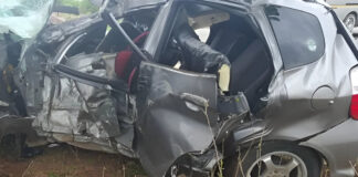 4 people killed in Honda Fit head-on accident after attending another person’s burial at Rimuka Cemetery
